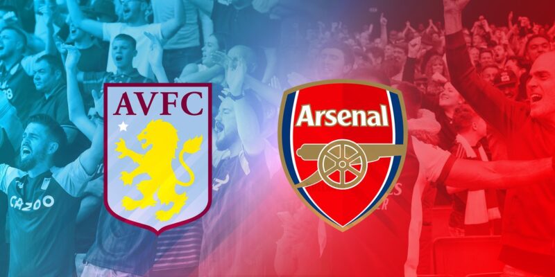 Soi kèo trận đấu ngày 18/02/2023 giữa Aston Villa vs Arsenal cùng Go88