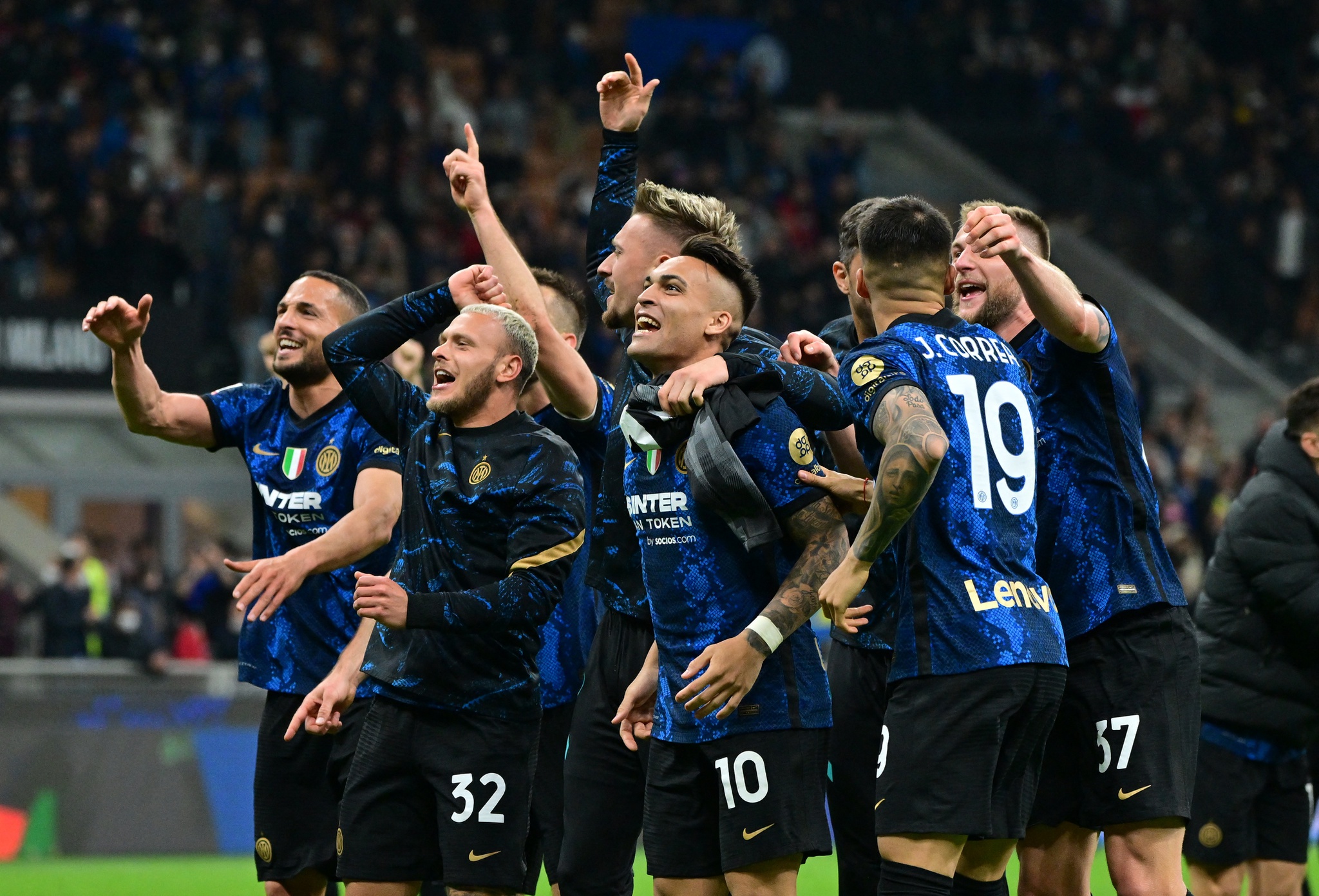 Inter đang thi đấu với phong độ đáng mơ ước tại Serie A
